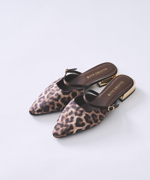 RIVE DROITE(リヴドロワ)の「【さりげないアクセントに】ゴールドポイントミュール(その他シューズ・レディース・ベージュ/ブラウン・LARGE/MEDIUM/SMALL)」の6枚目の写真