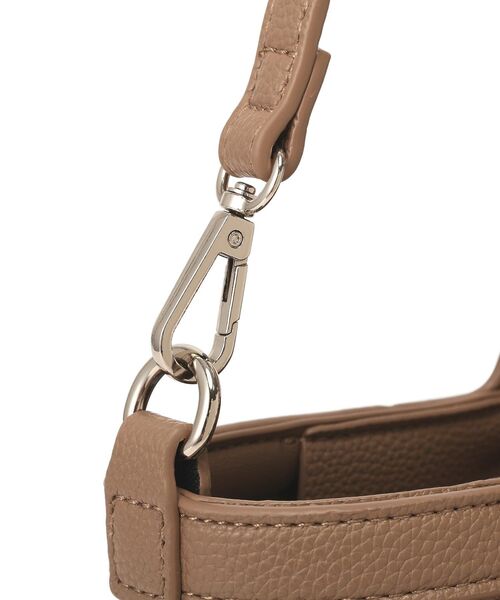 earth music&ecology（アースミュージックアンドエコロジー）の「スカーフSET 2WAYミニトートバッグ（トートバッグ・レディース・モカ/グリーン/ブラック・FREE）」の10枚目の写真