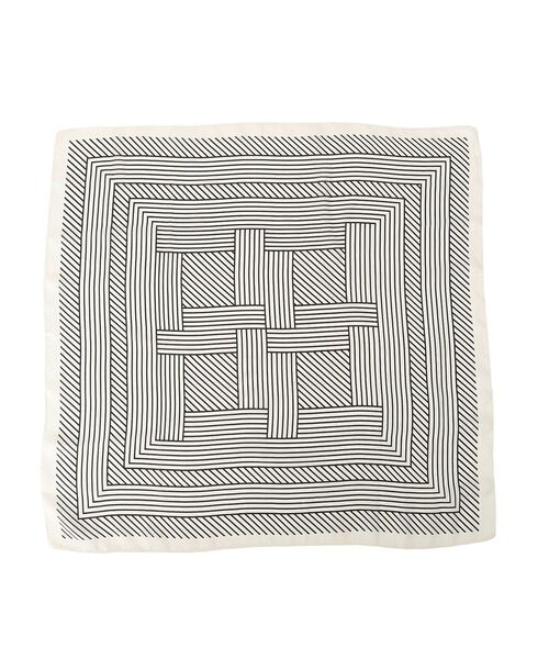 earth music&ecology（アースミュージックアンドエコロジー）の「スカーフSET 2WAYミニトートバッグ（トートバッグ・レディース・モカ/グリーン/ブラック・FREE）」の7枚目の写真