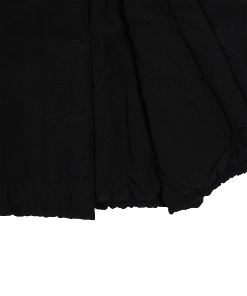 THECOLDESTMOMENT(ザコールデストモーメント)の「(w) TCM round collar padding (black)(ダウンジャケット/コート・レディース・その他・S/M)」の5枚目の写真