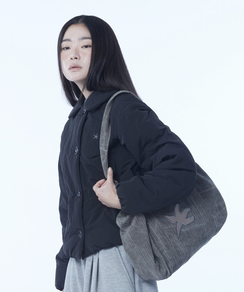 THECOLDESTMOMENT(ザコールデストモーメント)の「(w) TCM round collar padding (black)(ダウンジャケット/コート・レディース・その他・S/M)」の6枚目の写真