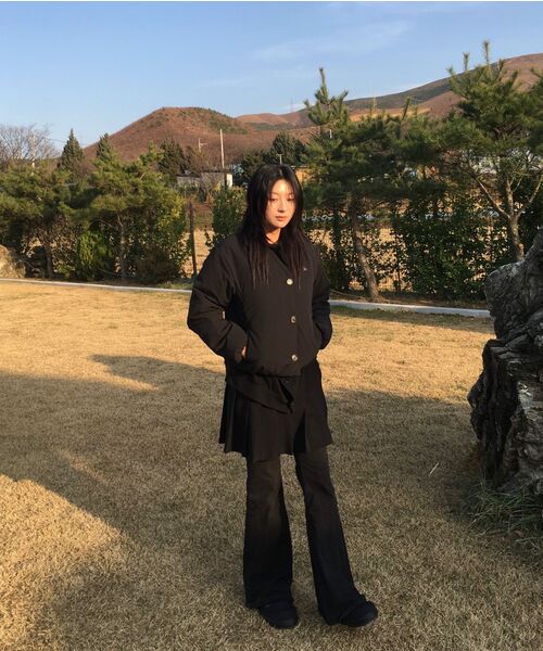 THECOLDESTMOMENT(ザコールデストモーメント)の「(w) TCM round collar padding (black)(ダウンジャケット/コート・レディース・その他・S/M)」の8枚目の写真
