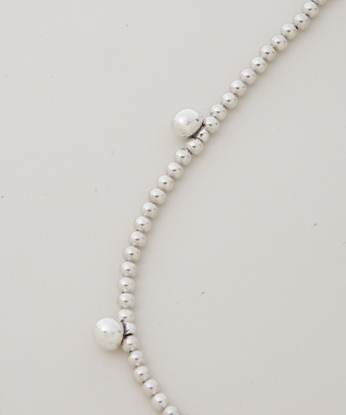 PHILIPPE AUDIBERT（フィリップ オーディベール）の「PHILIPPE AUDIBERT/Perry necklace（ネックレス・レディース・シルバー・FREE）」の4枚目の写真