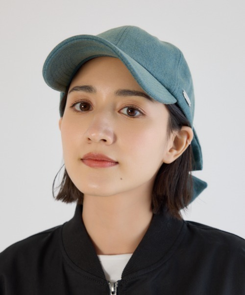 RODEO CROWNS WIDE BOWL(ロデオクラウンズワイドボウル)の「デニムリボンキャップ(キャップ・レディース・ブラウン/ブルー/ブラック・FREE)」の22枚目の写真