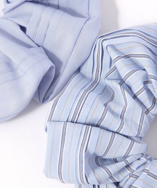 GLOBAL WORK（グローバルワーク）の「バリエーションシュシュ/641357（シュシュ・レディース・ブルー系その他6/オフホワイト/ライトブルー/ピンク系その他/ブラウン/レッド系その他・FREE）」の9枚目の写真