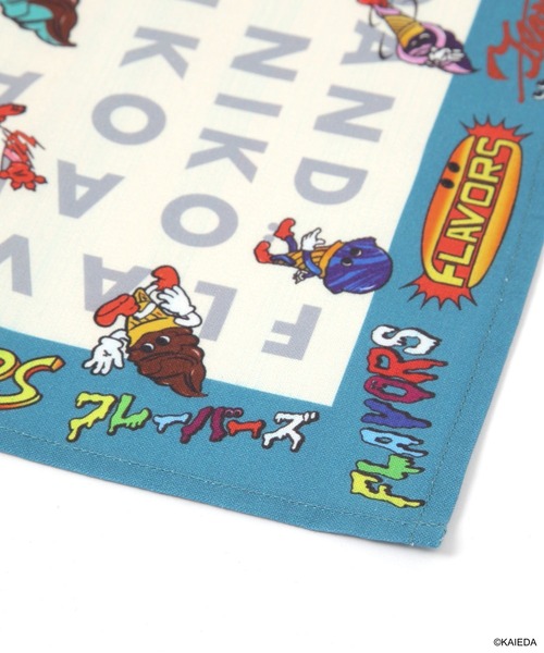 niko and...（ニコアンド）の「【FLAVORS】コラボ バンダナハンカチ（バンダナ/スカーフ・レディース・その他1/アイボリー・0）」の6枚目の写真