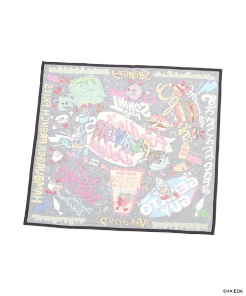 niko and...（ニコアンド）の「【FLAVORS】コラボ バンダナハンカチ（バンダナ/スカーフ・レディース・その他1/アイボリー・0）」の10枚目の写真