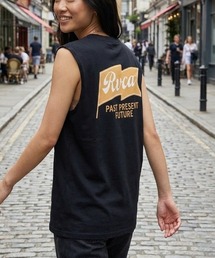 RVCA | 【RVCA/ルーカ】 ONSHORE TT/バックプリント　ノースリーブ　マッスルタンクトップ(タンクトップ)