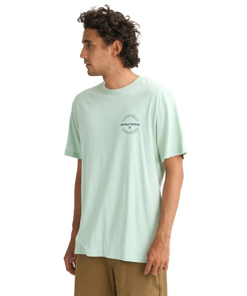 BILLABONG（ビラボン）の「BILLABONG メンズ 【BILLABONG GALLERY -REFRACTIONS-】SYMMETRY PREMIUM SS Tシャツ 【2026年春夏モデル】/ビラボン半袖バックプリントTシャツ（Tシャツ/カットソー・メンズ・グリーン系その他・X-LARGE）」の3枚目の写真