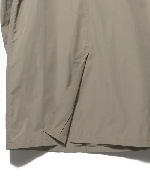 ESTNATION(エストネーション)の「ESTNATION / ウォッシュドナイロンバルマカーンコート(ステンカラーコート・メンズ・ネイビー/ベージュ・46/50/48)」の8枚目の写真