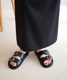 DISCOAT | 2ベルトフットベットサンダル《ユニセックス》(サンダル)