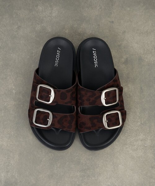 DISCOAT（ディスコート）の「2ベルトフットベットサンダル《ユニセックス》（サンダル・レディース・ブラック/ブラウン/ベージュ・23.5cm/24.5cm/26cm/27cm）」の16枚目の写真