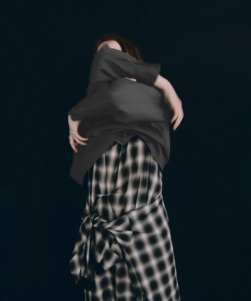 ADAM ET ROPE'（アダムエロペ）の「チェックワンピース（ワンピース・レディース・ブラック系その他・FREE）」の22枚目の写真