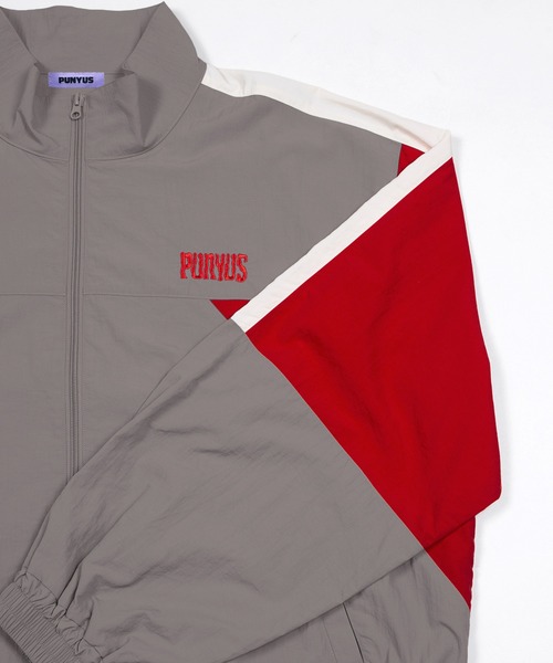 PUNYUS(プニュズ)の「切り替えナイロンジャケット(ナイロンジャケット・レディース・ホワイト/ライトグレー/ブラック・2/3/4)」の19枚目の写真