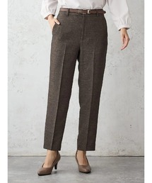 Perfect Suit FActory | My wardrobe　シャークスキン　テーパードパンツ　ベージュ/ブラウン(その他パンツ)