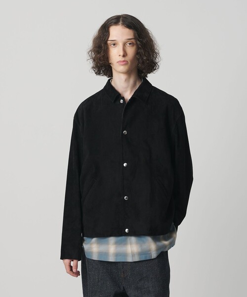 MONKEY TIME（モンキータイム）の「スエード ジャケット（ブルゾン・メンズ・ブラック・XL/L/M/S）」の5枚目の写真