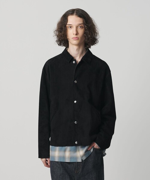 MONKEY TIME（モンキータイム）の「スエード ジャケット（ブルゾン・メンズ・ブラック・XL/L/M/S）」の6枚目の写真