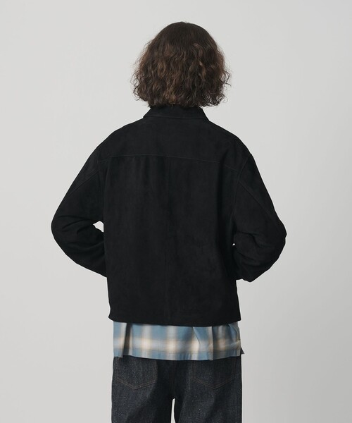 MONKEY TIME（モンキータイム）の「スエード ジャケット（ブルゾン・メンズ・ブラック・XL/L/M/S）」の8枚目の写真