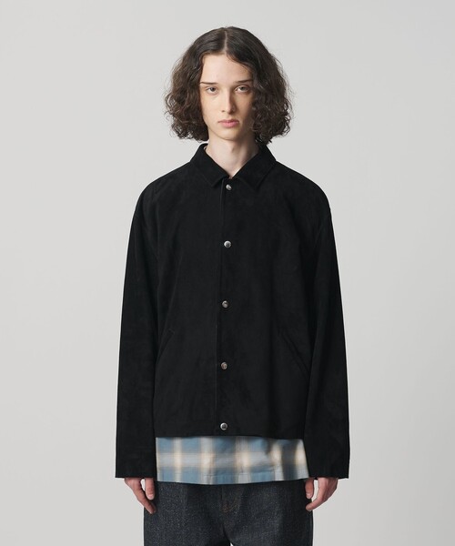 MONKEY TIME（モンキータイム）の「スエード ジャケット（ブルゾン・メンズ・ブラック・XL/L/M/S）」の9枚目の写真