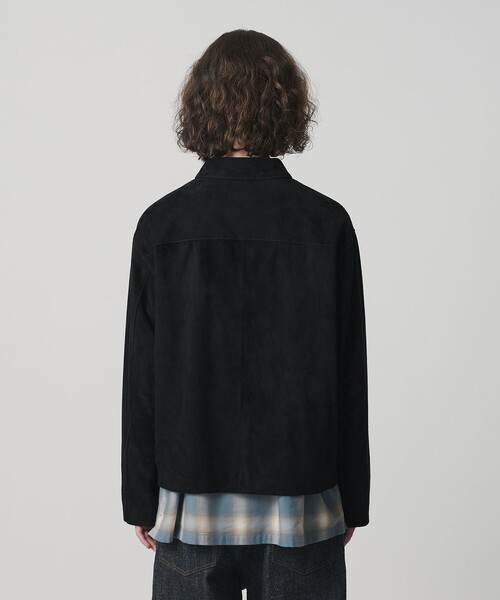 MONKEY TIME（モンキータイム）の「スエード ジャケット（ブルゾン・メンズ・ブラック・XL/L/M/S）」の11枚目の写真