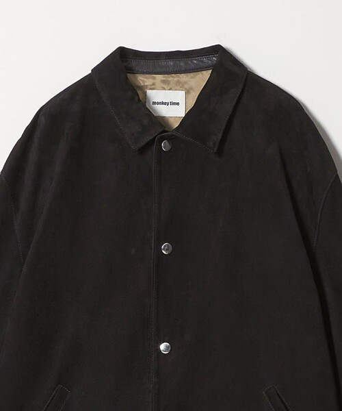 MONKEY TIME（モンキータイム）の「スエード ジャケット（ブルゾン・メンズ・ブラック・XL/L/M/S）」の18枚目の写真