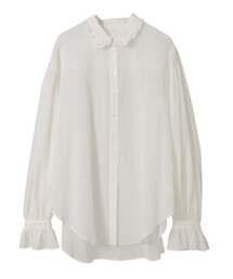【Bilitis dix-sept ans/ビリティス・ディセッタン】Voile Relax Blouse