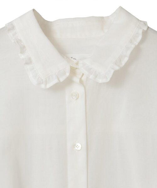 Tiara(ティアラ)の「【Bilitis dix-sept ans/ビリティス・ディセッタン】Voile Relax Blouse(シャツ/ブラウス・レディース・ホワイト・FREE)」の3枚目の写真