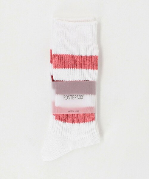 ROSTER SOX（ロスターソックス）の「【別注】＜ROSTER SOX＞ラインソックス / 靴下（ソックス/靴下・レディース・ライトピンク/ネイビー・FREE）」の7枚目の写真