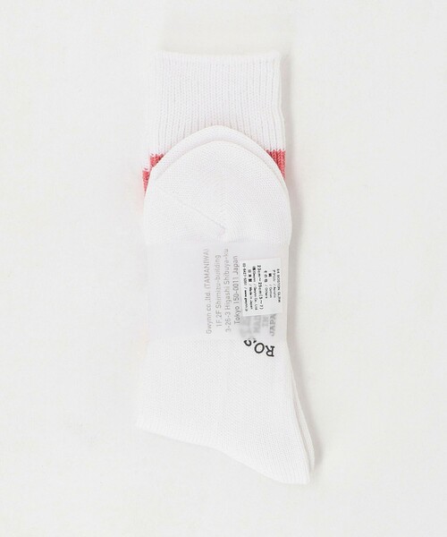 ROSTER SOX（ロスターソックス）の「【別注】＜ROSTER SOX＞ラインソックス / 靴下（ソックス/靴下・レディース・ライトピンク/ネイビー・FREE）」の8枚目の写真