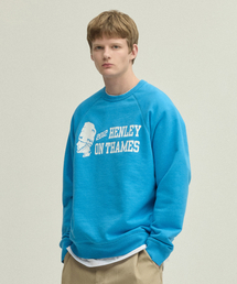 URBANDTYPE（アーバンディタイプ）の「ヘンリオンテムス スウェットシャツ_ライトブルー（スウェット）」