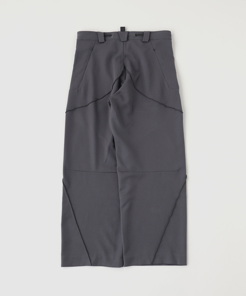 BAL(バル)の「BAL / バル ii_iiiiiii TECHNICAL WOOL TROUSER(その他パンツ・メンズ・チャコールグレー・2/1)」の2枚目の写真