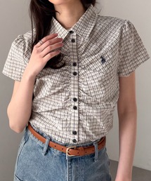 U.S. POLO ASSN.（ユーエスポロアッスン）の「RANAN solleim別注【U.S.POLO ASSN.】シャーリングシャツ（シャツ/ブラウス）」