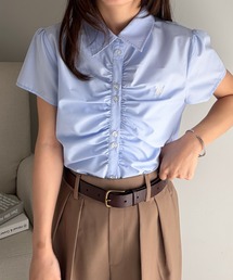 U.S. POLO ASSN.（ユーエスポロアッスン）の「RANAN solleim別注【U.S.POLO ASSN.】シャーリングシャツ（シャツ/ブラウス）」