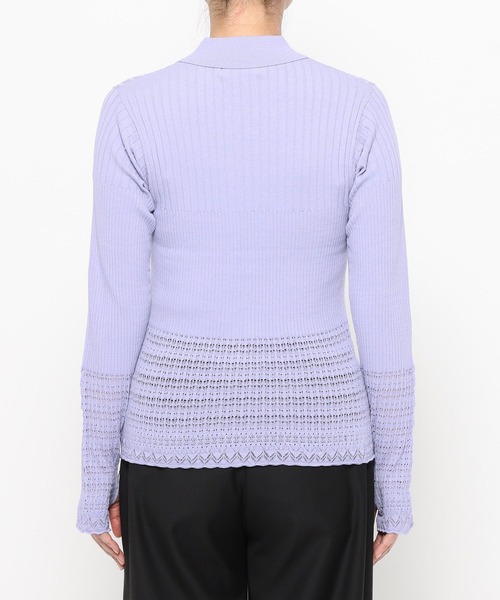 HARE（ハレ）の「レースキリカエニットカーディガン(HARE)（カーディガン/ボレロ・レディース・グレー/ブラック/パープル・FREE）」の22枚目の写真