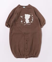 nino（ニノ）の「新生児ベビードレス　くま（ロンパース）」