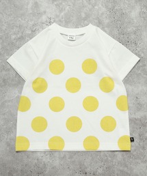 Tシャツ/カットソー（イエロー/黄色系・ボーダー柄）ファッション通販