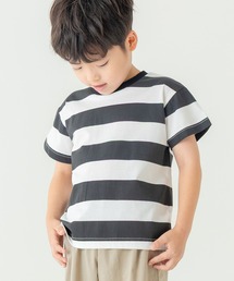 SUNDAYS SUN | 【デイリーに】ボーダー/ドット半袖Tシャツ(Tシャツ/カットソー)