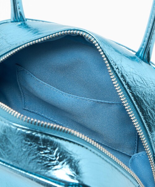 SY UNITED ARROWS(シーユナイテッドアローズ)の「<SY> ハンドボストン MT(ショルダーバッグ・レディース・シルバー/ブラック/ライトブルー・FREE)」の10枚目の写真