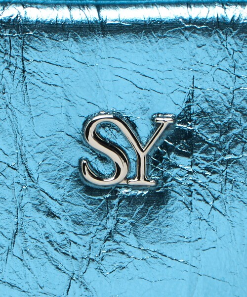 SY UNITED ARROWS(シーユナイテッドアローズ)の「<SY> ハンドボストン MT(ショルダーバッグ・レディース・シルバー/ブラック/ライトブルー・FREE)」の12枚目の写真