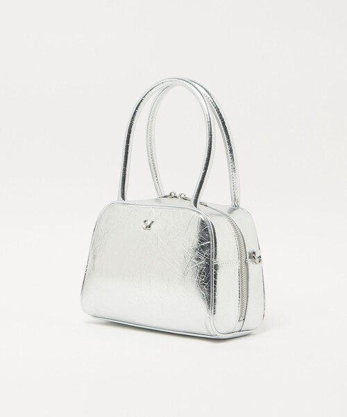SY UNITED ARROWS(シーユナイテッドアローズ)の「<SY> ハンドボストン MT(ショルダーバッグ・レディース・シルバー/ブラック/ライトブルー・FREE)」の15枚目の写真