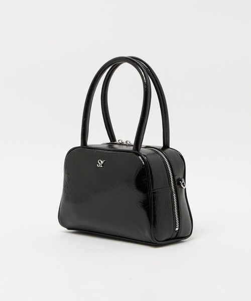SY UNITED ARROWS(シーユナイテッドアローズ)の「<SY> ハンドボストン MT(ショルダーバッグ・レディース・シルバー/ブラック/ライトブルー・FREE)」の20枚目の写真