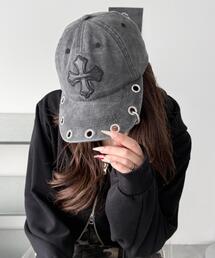 WEGO | WEGO/PUクロスハトメキャップ(キャップ)