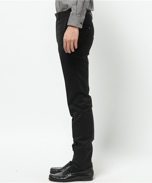 ABAHOUSE（アバハウス）の「ニュージーランドウール　ツイルパンツ（スラックス・メンズ・ブラック/ネイビー/グレー・1/2/3/5/4）」の21枚目の写真