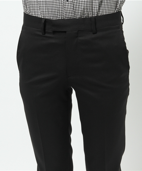 ABAHOUSE（アバハウス）の「ニュージーランドウール　ツイルパンツ（スラックス・メンズ・ブラック/ネイビー/グレー・1/2/3/5/4）」の19枚目の写真