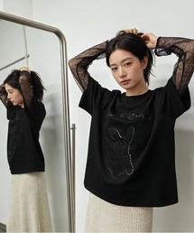 2026年春夏定番アイテム-コットン100%刺繍Tシャツ