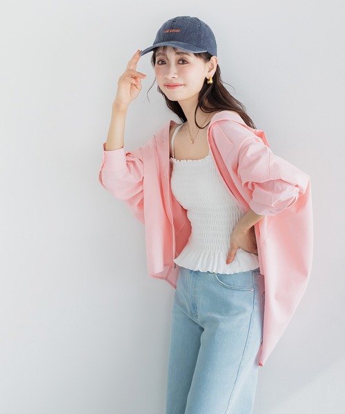 coca(coca)(コカ)の「ウォッシュドロゴキャップ(キャップ・レディース・グレー/レッド/ネイビー/イエロー/ライトブルー/ブラウン/グリーン・ONE SIZE)」の8枚目の写真