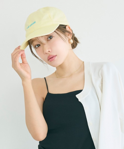 coca(coca)(コカ)の「ウォッシュドロゴキャップ(キャップ・レディース・グレー/レッド/ネイビー/イエロー/ライトブルー/ブラウン/グリーン・ONE SIZE)」の19枚目の写真
