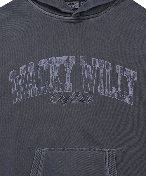 Wacky WiLLy(ワッキーウィリー)の「ピグメントタイポフードスウェットネイビー(パーカー・レディース・その他・SMALL/MEDIUM/LARGE/X-LARGE)」の5枚目の写真