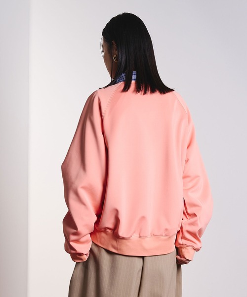 ROSE BUD(ローズバッド)の「(CREOLME)VOLUME SLEEVE PULLOVER(スウェット・レディース・オレンジ/ネイビー/オフホワイト・ONE SIZE)」の12枚目の写真