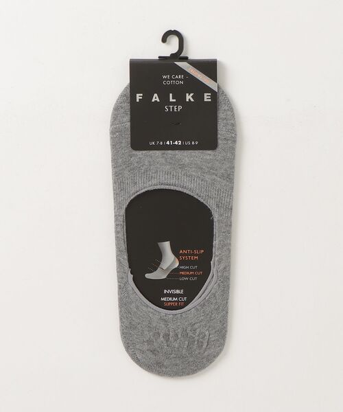 FALKE（ファルケ）の「FALKE/Step Invisible(Medium Cut)（ソックス/靴下・メンズ・グレー/ブラック/ホワイト・F）」の3枚目の写真